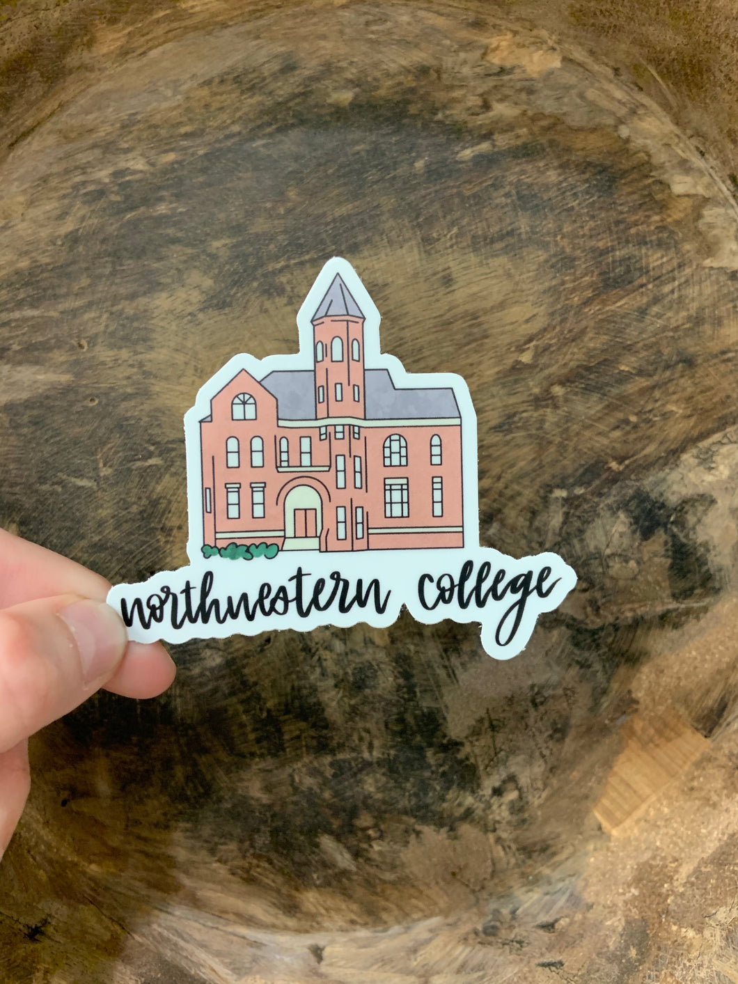 Northwestern College Sticker