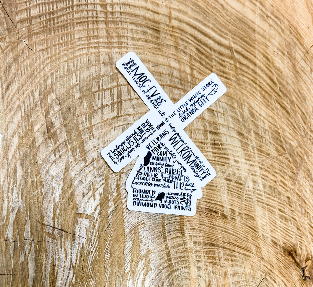 OC windmill sticker