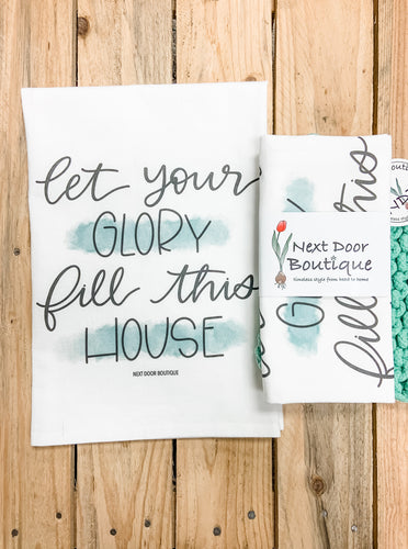 Your Glory flour sack towel