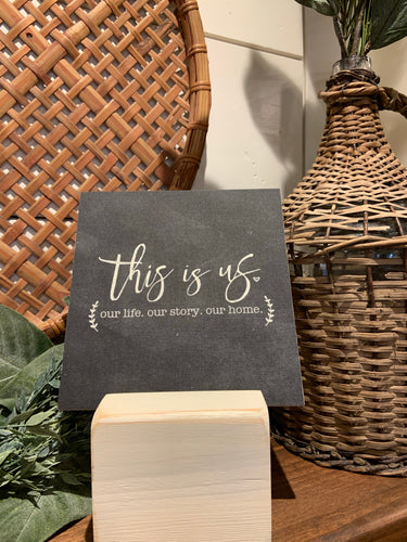 This is Us mini canvas