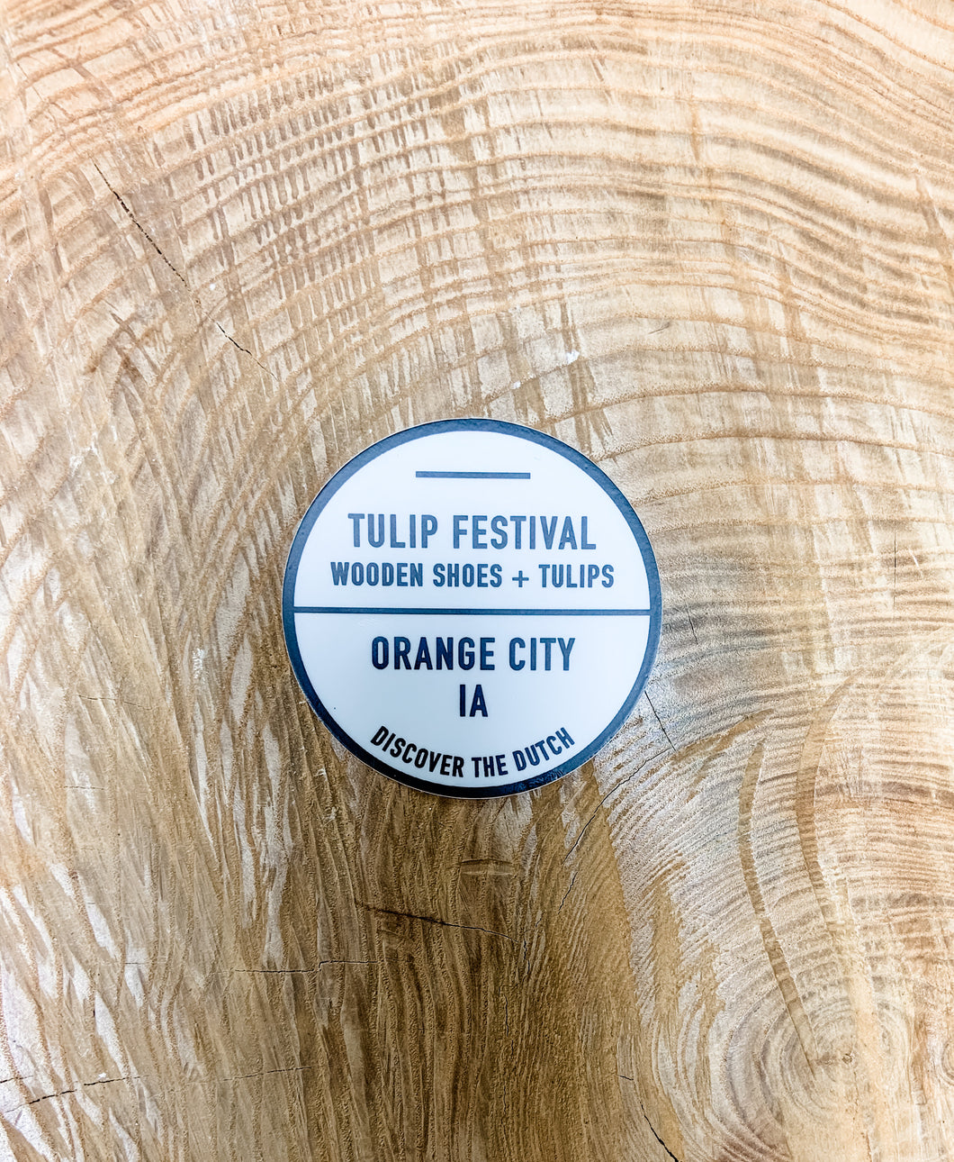 Tulip Festival patch sticker